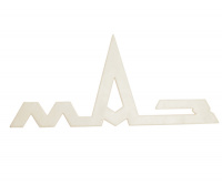 Знак заводской МАЗ облицовки радиатора пластик 