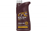 MANNOL EXTRA GEAR OIL 75W90 1 л. Синтетическое трансмиссионное масло 75W-90