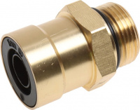 Фитинг прямой D15/M22X1,5 наружная резьба (латунь)