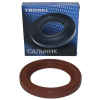 Сальник коленвала Г-24,53 без обоймы TANAKI