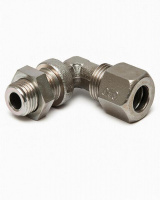Переходник угловой металл (гайка) трубка d 12mm - M16*1,5