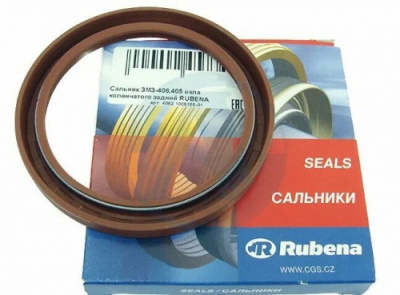 Сальник коленвала дв.406 задний (Rubena)