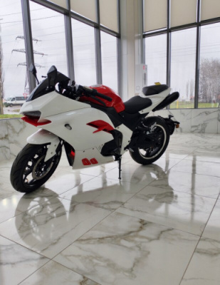 Электромотоцикл DKL red/white мотор-колесо